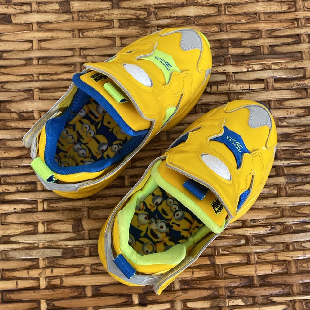 Reebok Versa Pump Fury Minion toddler slip-on shoes - Picture 4 of 11